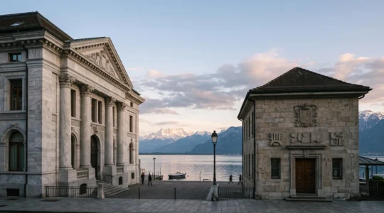 Choix symbolique entre différentes catégories de banques suisses selon le profil patrimonial